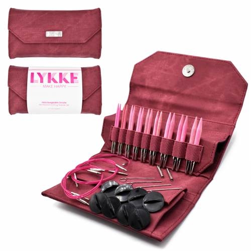 Lekker rundpinnesett fra Lykke i bjørk. 5 års garanti på pinner og deler.